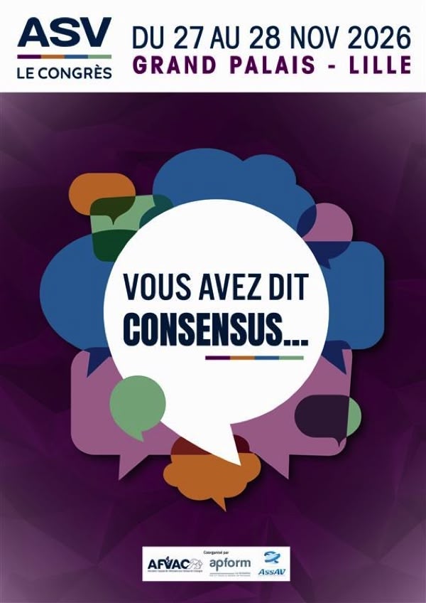 Affiche d'ASV le Congrès 2026 Lille